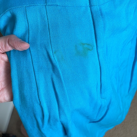 Vintage blue rose embroidered with beading “Dolly” inspired - Picture 4 of 5